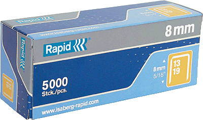 CAJA 1000 GRAPAS PARA GRAPADORA DE GRUESOS RAPID DUAX