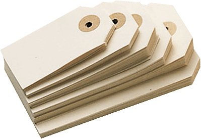 CAJA 1000 ETIQUETAS ARANDELA 60 X 120 SUELTA