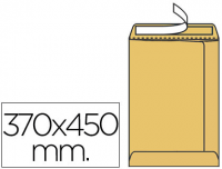 Bolsas radiografías 370x450 en papel kraft 90g, caja 100
