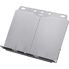 Atril para libros, con pata y base plegables, y clips sujetahojas ajustables