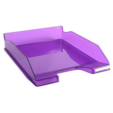 Bandejas traslúcidas de correo, A4, violeta brillo - Exacompta Aquarel Combo 113219D
