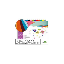 Bloc de papel seda para manualidades, 240×315 mm, 10 hojas colores surtidos