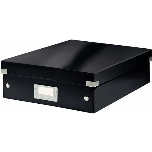 Cajas económicas para almacenamiento de archivos con tapa, 24 x 15