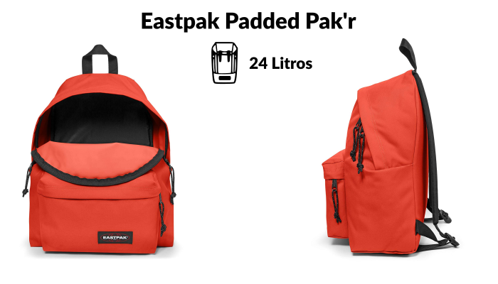 Mochilas Eastpak Padded Pak'r  30 años garantía y más de 200 colores