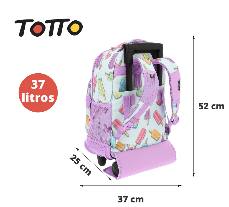 claramente fatiga de Mochilas escolares Totto | Mochilas con y sin ruedas de 37 y 20 litros