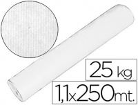 Bobina papel kraft blanco 1,10 mt x 250 mts