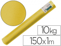 Bobina papel kraft liso 100x150 65g amarillo