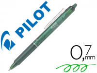 Bolígrafo Pilot Frixion Clicker verde lima