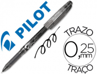 Bolígrafo Pilot Frixion Point, negro, punta aguja