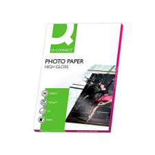 Bolsa 50h papel fotográfico glossy Q-Connect Din A4