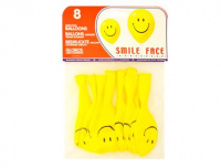 Bolsa de 8 globos smile face «cara sonriente»