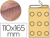 Caja 100 bolsas de burbuja Nº 11 de 110x165 mm