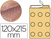 Caja 100 bolsas de burbuja Nº 12 de 120x215 mm