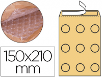 Caja 100 bolsas de burbuja Nº 13 de 150x210 mm