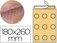 Caja 100 bolsas de burbuja Nº 14 de 180x260 mm