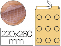 Caja 100 bolsas de burbuja Nº 15 de 220x260 mm