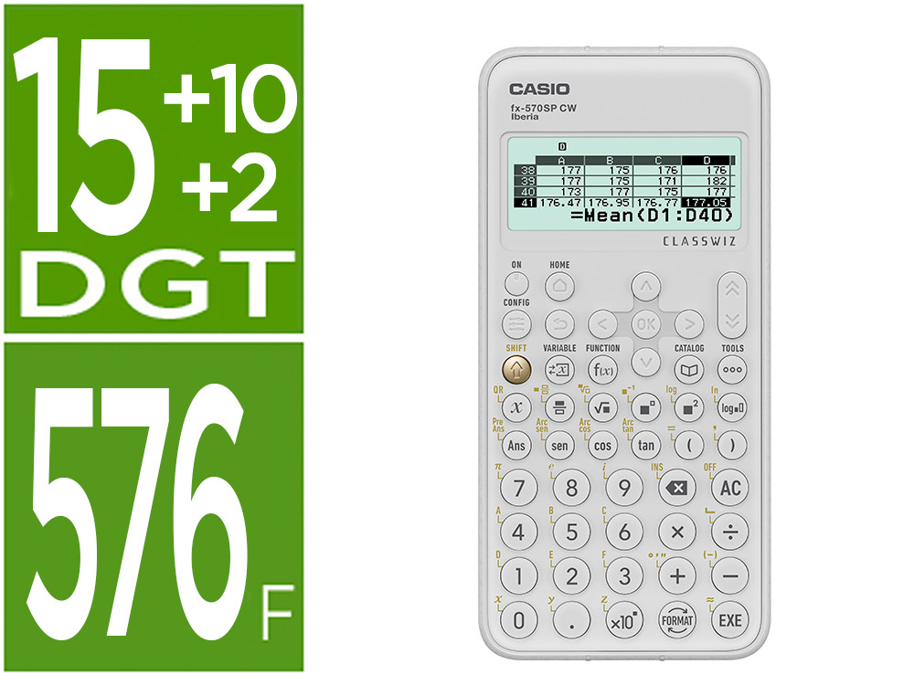 Calculadora Casio FX-570SPX II Classwizz