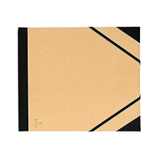 Canson Tendence - Carpeta dibujo 52 × 72 cm, con gomas, color kraft
