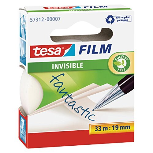 Cinta Tesafilm invisible ecológica 33x19