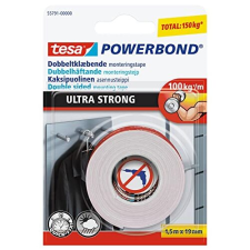 Cinta doble cara Tesa PowerBond Ultrafuerte 1.5x19