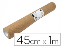 Corcho adhesivo en rollo 45×100 cm