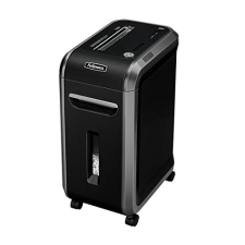Fellowes 99ci - Trituradora de archivos, corte en partículas (DIN P4), 18 hojas, 100 % libre de atascos, depósito confeti 34 litros