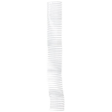 Pack 25 espirales blancas metálicas para encuadernar, 40 mm - Fellowes