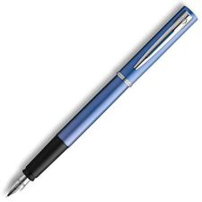 Waterman Allure - Estilográfica en estuche para regalo, laca azul, plumín mediano, tinta azul