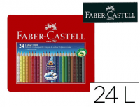 Estuche metálico lápices acuarelables Faber-Castell