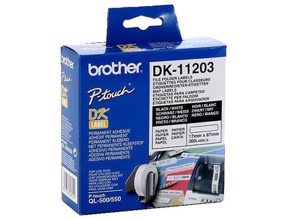 Etiqueta adhesiva Brother DK-11203