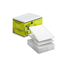 Papel continuo 240x11". Blanco. 2 hojas (original y copia). Caja 1500 h.