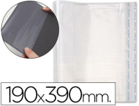 Forralibros adhesivo ajustable de polipropileno 190 × 390 mm