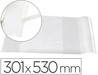 Forralibros adhesivo con solapa ajustable 301 × 530 mm