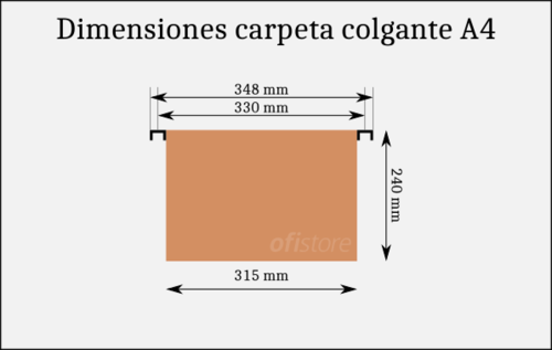 colgante superior Precios y medidas