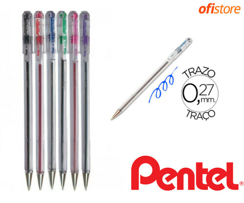 Comprar bolígrafos Pentel punta fina