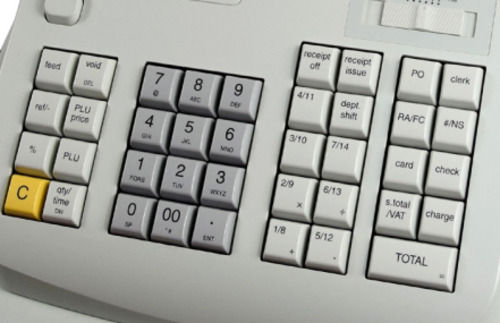 Teclado de Olivetti ECR7190