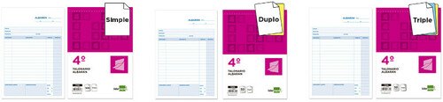Talonarios de albaranes