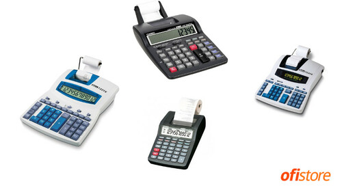 Comprar calculadoras sumadoras con impresora