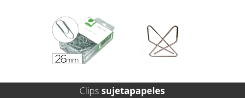 Clips de papelería