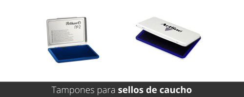 Tampones de tinta para sellos de caucho - GRABADOR INGLES - Tienda Online -  Almohadillas para sellos de caucho