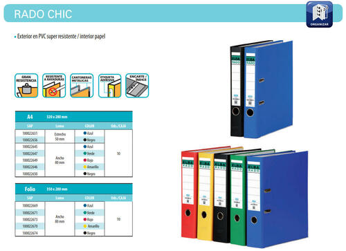 Archivadores Elba Rado Chic