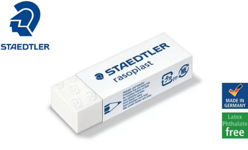 Gomme STAEDTLER Rasoplast – Paquet de 20 – Kevajo