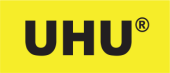 Logo de la marca UHU