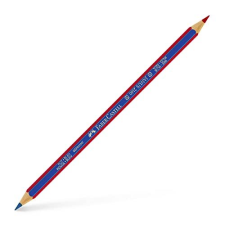 12 lápices Faber bicolor rojo-azul