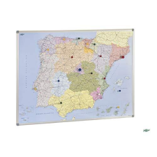 Mapa España Magnético Faibo, 103x129cm, autonómico