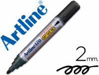 Marcador permanente antisecado ArtLine 170 punta redonda 2 mm negro