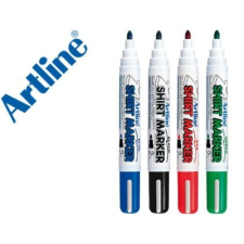 Marcadores para ropa Artline EKT-2 negro, rojo, azul y verde