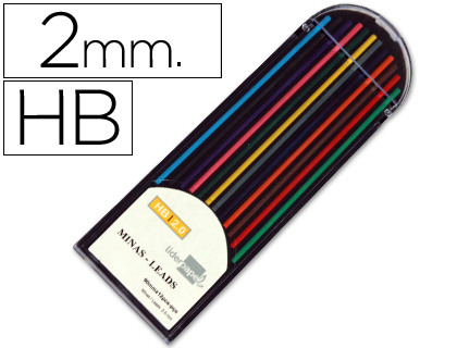 Minas de colores de 2 mm
