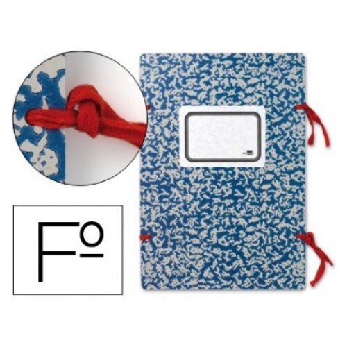 Carpeta de legajos folio con cinta planas de cierre Carpeta de legajos folio con cinta planas de cierre