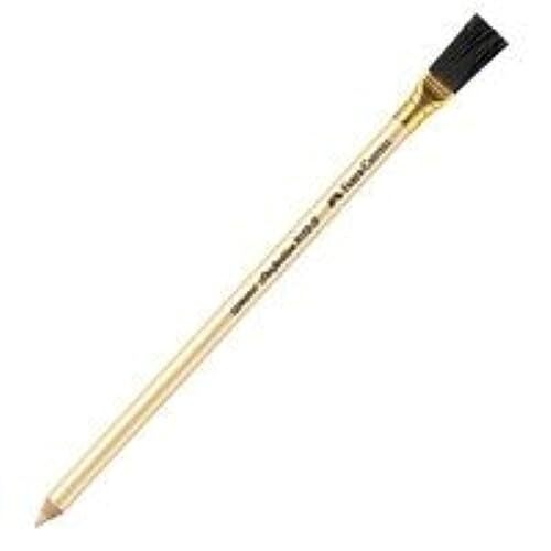 Faber-Castell - Lápiz de borrar Perfection (10 x 7058B con cepillo